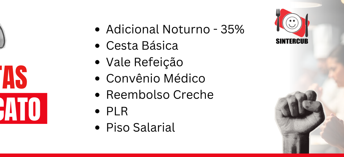 SINTERCUB :: Sindicato dos Trabalhadores em Refeições Coletivas de Cubatão